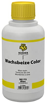 Rosner Wachsbeize Color 1 Liter,rot,Emulsion,Wachse,Wasser,Nadelholz,Beize