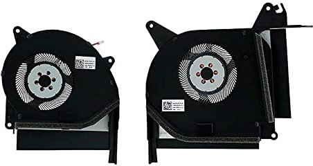 Ventilateur CPU+GPU pour Asus ROG Strix RTX SCAR II GL704GW FL2D FL2F Ordinateur portable DC12V CPU GPU Fan Cooler Replacement - 4 Pin (Ensemble CPU+GPU)
