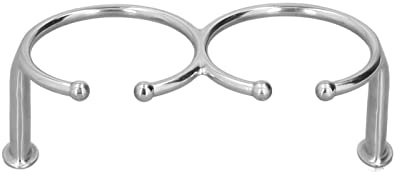 Porte-gobelet Universel à Double Anneau Ouvert En Acier Inoxydable 316 Pour Canapé De Table De Jeu De Bateau Et Voitures