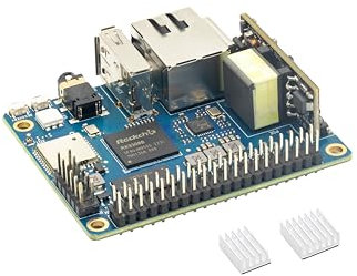 Banana Pi BPI-P2 Pro 64bits DDR3 Linux IoT Development Board, Rockchip RK3308B-S Quad-core Cortex-A35 Ultimate Starter Kit, with WiFi, BT and 40+12 PIN GPIO for Smart IoT/Maker DIY (with POE Module)