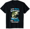 Kinder Zum Angeln geboren zur Schule gezwungen T-Shirt