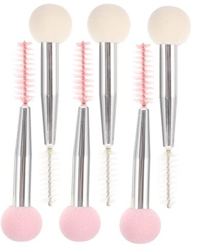 DOITOOL Make-up-tools 6-teiliges Doppelseitiges Schwamm-make-up-pinsel-set Für Augenbrauen Mascara Und Concealer