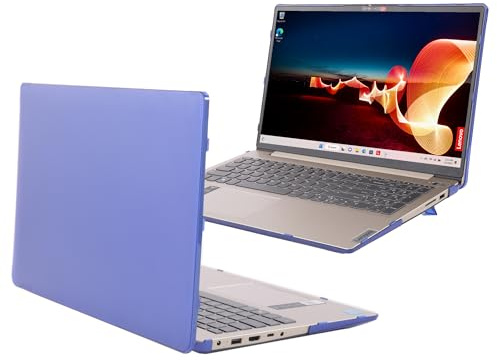 mCover Custodia compatibile solo per Lenovo IdeaPad 3 da 15 2022-2024 (15ADA6 / 15ALC6 / 15ABA7 / 15ITL6 / 15IAU7) serie computer portatili Windows (non compatibile con altri modelli), blu