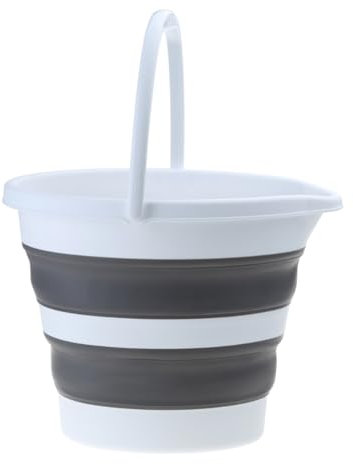 Domasvmd Buckets 15/5/10L Mop Cleaning Bucket With Handle Folding Foldable Water Buckets For Outdoor Garden Fishing Buckets For Camping