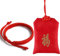 FOJIIUOK Buddista, braccialetto portafortuna rosso, braccialetto dell'amicizia intrecciato, realizzato a mano, rosso, tibetano, misura regolabile, regalo per amici e coppie, 2 pezzi, corda