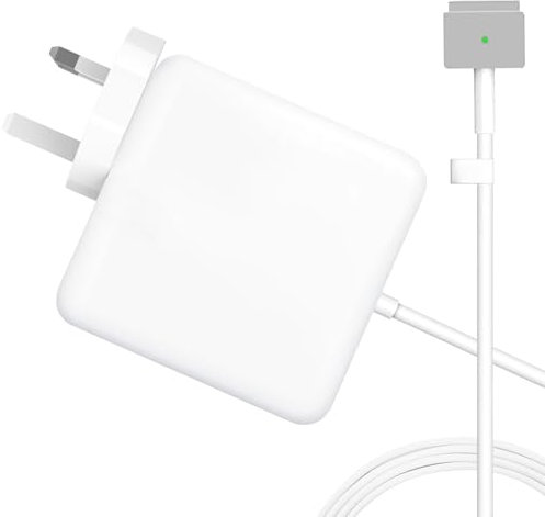 E-POWIND Mac Book Air Charger UK, 45W T-Tip Power Adapter Charger Compatible with Mac Book Air 11 and 13 (Mid-2012~2017), Models A1466 A1465 etc.