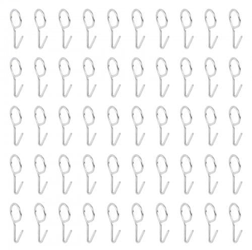 100 Stück Auto Innen Installieren Sitzbezüge Haken, S Haken Ringe, Sitzbezughaken für Auto, Metallhaken Hängehaken, Haken für Autositzbezüge