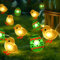Probuk Ostern Lichterketten, 2M 20 LED Ostern Lichterkette mit Batteriebetrieben, IP44 Wasserdicht Ostereier Osterküken Lichterkette, Osterdeko Micro Lichter für Innen Außen DIY Osterparty