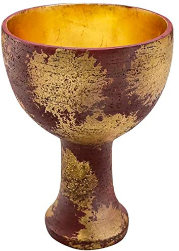 Indiana Jones Heiliger Gral Indiana Requisiten Goldenes Idol der Fruchtbarkeit Harzstatue Replik Prop Crafts Collection (Statue) (B)