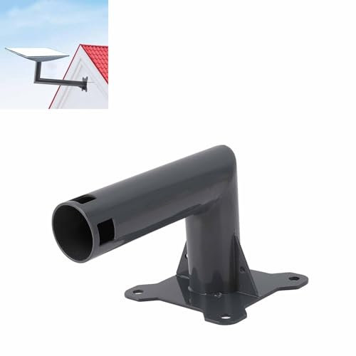 Kit de Montage sur Toit Internet par Satellite, Montage Parabolique Internet par Satellite Adaptateur de Montage sur Poteau Support de Toit pour Support Pivotant (Type