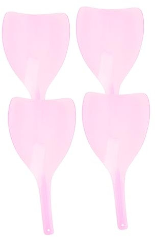 Beavorty Friseurschild 4er-pack Gesichts-augenmaske Friseursalon-zubehör Robustes Material Für Den Heimsalon Zufällige Farbe