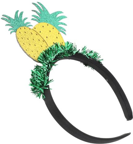 Ipetboom Hawaii Haarband Ananas Kopfschmuck für Mädchen Sommer Stirnband Flexibles und Leichtes Design für Luau Partys und Fotoshootings Party Accessoire