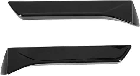 Spoiler Heckflügel 2 Stück Für Seat Für Leon 5F FR Mk3 MK3.5 2013 2014 2015 2016 2017-2020 2021 Auto Heckscheibe Seitensplitter Flügel Außenverkleidung Links Rechts(Piano Black)