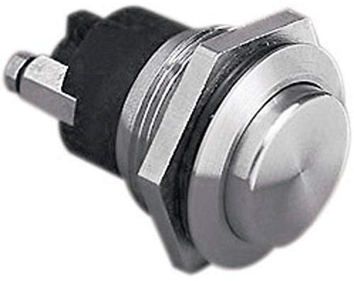 Bulgin MP0037/2 MP0037/2 Vandalismusgeschützter Drucktaster 50 V 1 A 1 x Aus/(Ein) tastend (Ø x L) 21.5 mm x 31.8 mm IP