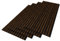Stegu PROLINE lamelles acoustiques Noisette – 120x60 cm, 4 pièces – certification FSC® – panneaux acoustiques – absorption sonore et décoration murale stylée