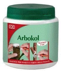 Greffes Mastic 500g Arbokol pour protéger les arbres après la taille ou la greffe