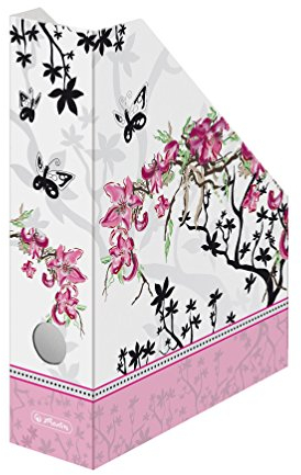 Herlitz 11225133 Wellpappe-Stehsammler LadylikeBloom, DIN A4