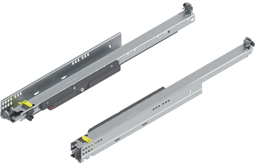 Blum Movento Tip On Blum Vollauszug 600 NL, Schubladenauszug bis 40kg belastbar, Unterbodenführung 760H6000T