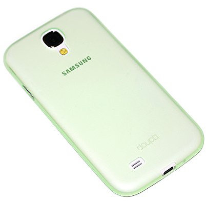 doupi UltraSlim Funda para Samsung Galaxy S4, Finamente Estera Ligero Estuche Protección, Verde