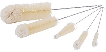 Redecker Bottle Brush Set 5 Piece Household Brushes