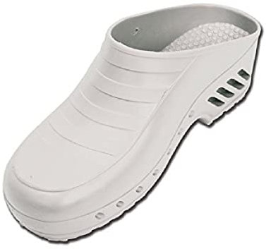 Gima 26320 Zoccoli Professionali, Senza Fori, 43-44, Bianchi, 1 Paio