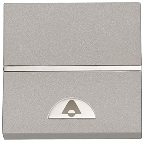 Niessen - n2204pl pulsador simbolo de timbre zenit plata Ref. 6522015105