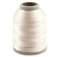 Altinbaşak 20g Häkelgarn Garne 300m 6 FACH 100% POLYESTER GARN 0,75mm Nr: 50 Embroidery Thread 100g 200g (1 Stück, Weiss)