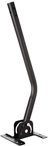 Adjustable Satellite Dish Antenna Mount 1 Inch for Roof or Wall Installation, TV J Pole Mounting Bracket Weatherproof, Hardware Included