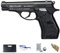 RD Compact Gamo Red Alert Pistola Full Metal + maletín + Accesorios. Arma de balines (perdigones BB's de Acero Cal 4.5mm) y CO2 (Botella de Aire comprimido) SEMIAUTOMÁTICA <3,5J