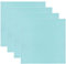 wisdompro Extra Large (16x16 inch) 4-Pack Microfiber Cleaning Cloth for Laptop, LCD TV/Computer Screen/Monitor, Tablet, Camera Lens, Glass, Lenses, Other Delicate Surface - Mint