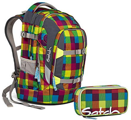 Satch Pack Beach Leach Schulrucksack Set 2tlg.