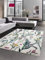 CARPETIA Teppich Designerteppich Blumen Sommerwiese bunt grün gelb pink Größe 120x170 cm