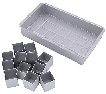 PopHMN Teglie per torta con numeri, Teglia per torte con numeri grandi, Stampo per torte Stampi per torte - Set di latta per torta regolabile - Teglie per torta di compleanno - Teglie per torte