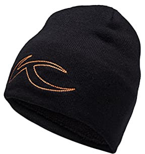 KJUS Side Logo Beanie Schwarz, Kopfbedeckung, Größe One Size - Farbe Black