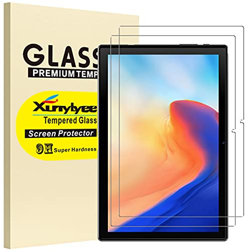 XunyLyee [2 Stück Kompatibel mit Blackview Tab 8/ Tab 8E/ Tab 9 Schutzfolie Panzerfolie, Einfache Installation Gehärtetem Glas Displayschutz für Blackview Tab 9(10.1 Zoll)