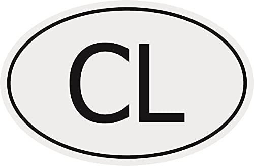 U24 Aufkleber Autokennzeichen CL = Sri Lanka Autoaufkleber Sticker