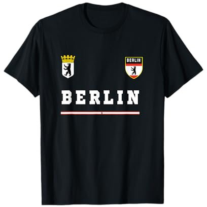 Berlin Sport/Fußball Trikot Flagge Fußball T-Shirt