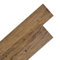 vidaXL Self-Adhesive PVC Flooring Planks Building Materials Carpets Bedroom Living Room Bathroom Self Adhesive Floor Tile 5.21 m? 2 mm Walnut Brown