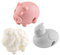 FGYZYP 3Pcs Cartoon Silicone Pot Lid Lifters, Cute Animal Heat Resistant Pot Lid Rack Holder Clips, Spill- Proof Steam Vent Stand for Soup Pots Saucepan Home Kitchen Tool Accessories (Random Color)