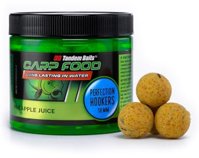Tandem Baits Karpfen Futter Angelfutter Hakenköder Perfection Hookers 18 mm 120 g Ananassaft
