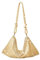 TOPCHANCES Silberne Clutch Tasche Strass Damen Abend Handtasche Glitzernde Strass Geldbörsen mit geknoteter Volldiamantkette für Party, Gold