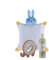 Bebeconfort Coffret Bien-Être pour Bébé - Coussin Chauffant, Anneau de Dentition en Bois et Silicone, Huile de Massage Bio 100ml - Cadeau dès la Naissance