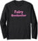 Cute Women's Oversized Gym Pump Cover Fairy Quadmother Long Sleeve T-Shirt