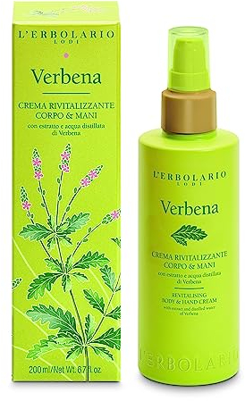 L'Erbolario Verbena, lozione per mani e corpo, 200 ml