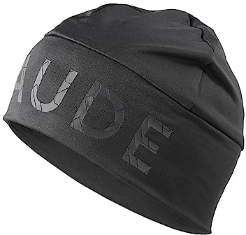 VAUDE Unisex Larice Beanie-Mütze, Schwarz, Einheitsgröße EU