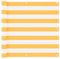 LAPOOH Balkon-Sichtschutz Weiß und Gelb 90x600 cm Oxford-Gewebe, Balkonsichtschutz, Windschutz Balkon, Windschutz Terrasse, Balkonverkleidung, Sichtschutz Garten - 134907