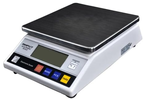 Digitale 0.1g Präzisionswaage Taschenwaage Grammwaage Goldwaage 7.5kg, LCD Display, grüne Hintergrundbeleuchtung, Tare, Zählung, Kalibrierung für Küche und Büro