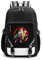 Unisex Backpack with USB Charging Port Anime Theme Demon Tanjiro Nezuko Slayers Laptop Daypacks Black School Bag