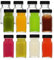 LIMILI 12pcs 60ml Glass Shot Bottles with Lids, Reusable Small Clear Ginger Bottles, Wide Mouth Leakproof Mini for Drinking, Dishwasher and Fridge Safe