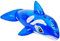 FAHAAM Inflatable Dolphin Pool Float, Inflatable Whale Pool Float, Swimming Pool Toy, Kids Inflatable Ride-On Toys, Decorative Floating Mat for Water Fun Quick, Swimming Pool and Beach Toy for Kids.